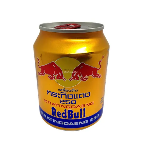 Krating Daeng Thai energy drink can