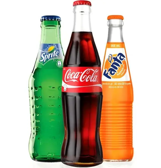 Soft drinks - Coca-Cola, Sprite, Fanta and similar