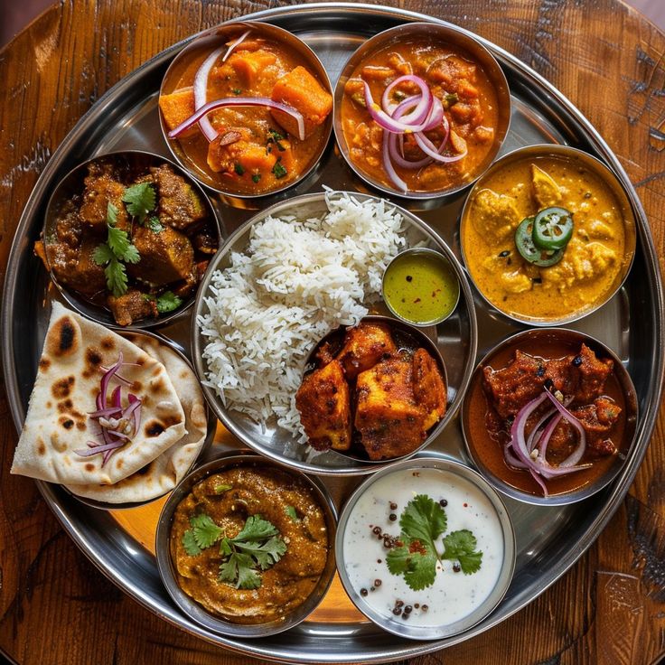 Himalayan curry with rice