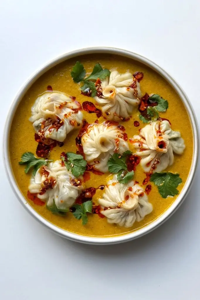 Jhol momos in broth