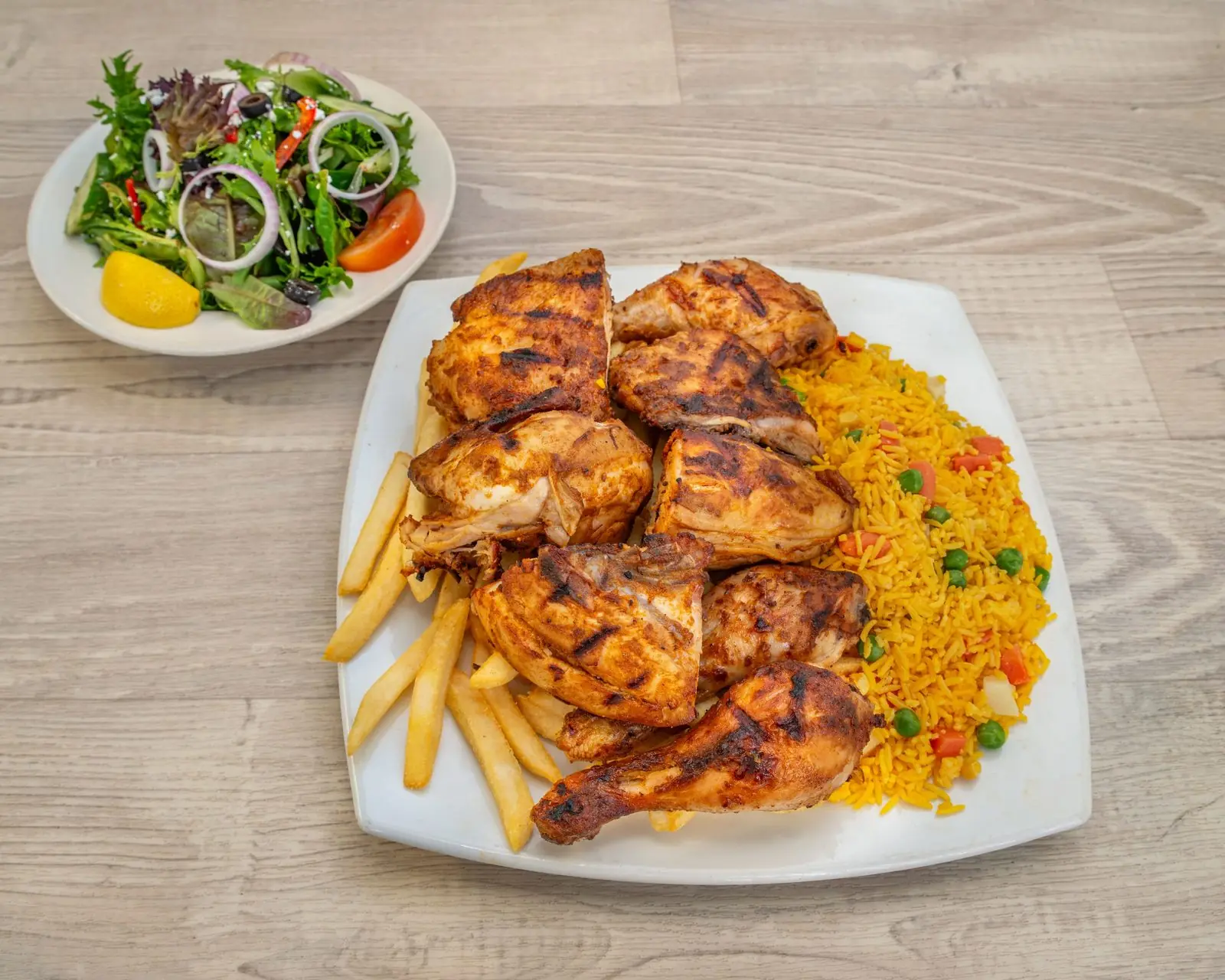 Whole chicken meal